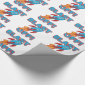 Ontploffing van het Schip van de Raket Cadeaupapier (Hoek)