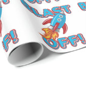 Ontploffing van het Schip van de Raket Cadeaupapier (Rol Hoek)