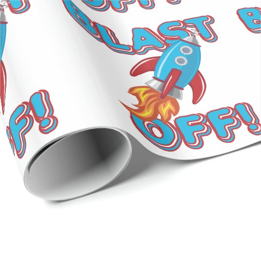 Ontploffing van het Schip van de Raket Cadeaupapier (Rol Hoek)