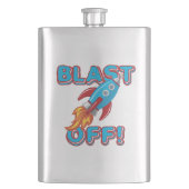 Ontploffing van het Schip van de Raket Flacon (Voorkant)