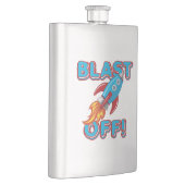 Ontploffing van het Schip van de Raket Flacon (Rechts)