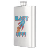 Ontploffing van het Schip van de Raket Flacon (Links)