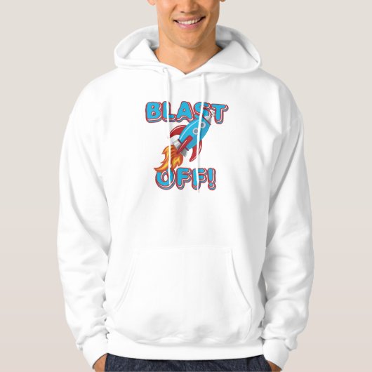 Ontploffing van het Schip van de Raket Hoodie (Voorkant)
