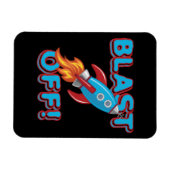 Ontploffing van het Schip van de Raket Magneet (Horizontaal)