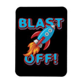 Ontploffing van het Schip van de Raket Magneet (Verticaal)