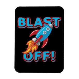 Ontploffing van het Schip van de Raket Magneet