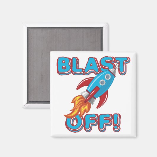 Ontploffing van het Schip van de Raket Magneet (Voorkant / Achterkant)