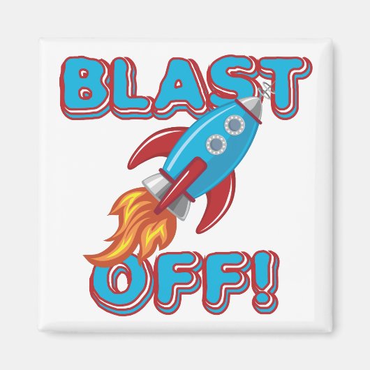 Ontploffing van het Schip van de Raket Magneet (Voorkant)