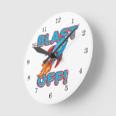 Ontploffing van het Schip van de Raket Ronde Klok (Hoek)