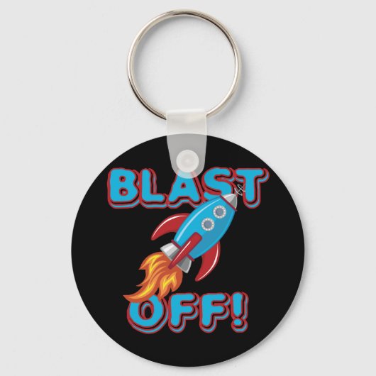 Ontploffing van het Schip van de Raket Sleutelhanger (Voorkant)