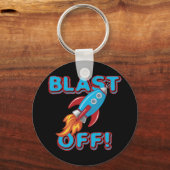 Ontploffing van het Schip van de Raket Sleutelhanger (Voorkant)