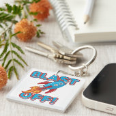 Ontploffing van het Schip van de Raket Sleutelhanger (Voorkant Rechts)