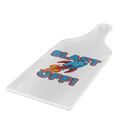 Ontploffing van het Schip van de Raket Snijplank (Hoek)