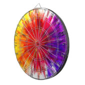 Ontploffing van kleur dartbord (Voorkant Rechts)