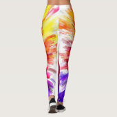Ontploffing van kleur leggings (Achterkant)
