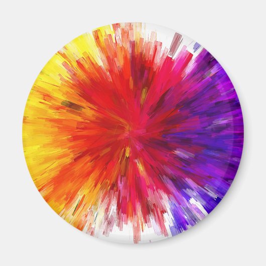 Ontploffing van kleur magneet (Voorkant)