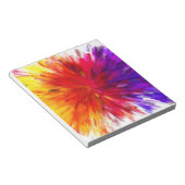 Ontploffing van kleur notitieblok (Schuin)