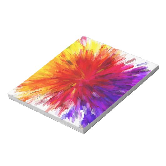 Ontploffing van kleur notitieblok (Linkerzijde)