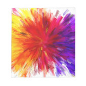 Ontploffing van kleur notitieblok (Voorkant)