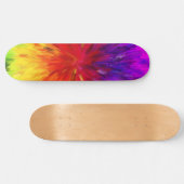 Ontploffing van kleur persoonlijk skateboard (Horizontaal)