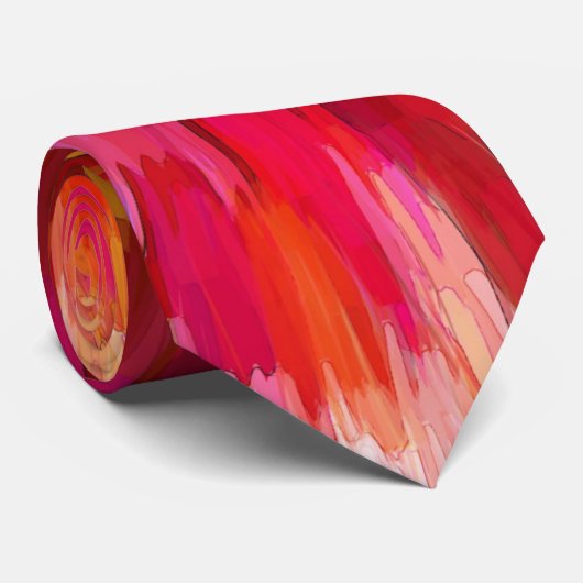 Ontploffing van kleur stropdas (Opgerold)