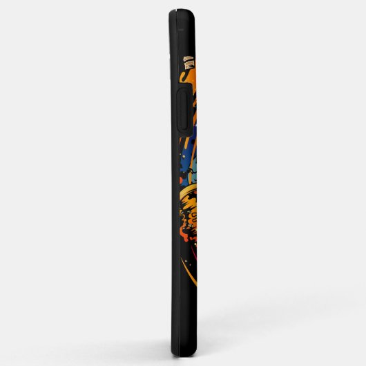 ontploffing van ruimteschip Case-Mate iPhone case (Achterkant/rechts)