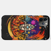 ontploffing van ruimteschip Case-Mate iPhone case (Achterkant (horizontaal))