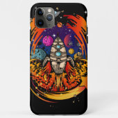 ontploffing van ruimteschip Case-Mate iPhone case (Achterkant)