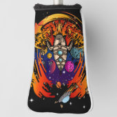 ontploffing van ruimteschip golfheadcover (Draai 90)