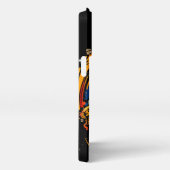 ontploffing van ruimteschip iPhone hoesje (Rechterkant)