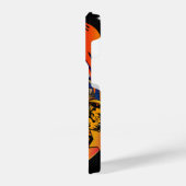 ontploffing van ruimteschip iPhone hoesje (Linkerkant)