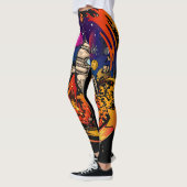 ontploffing van ruimteschip leggings (Links)