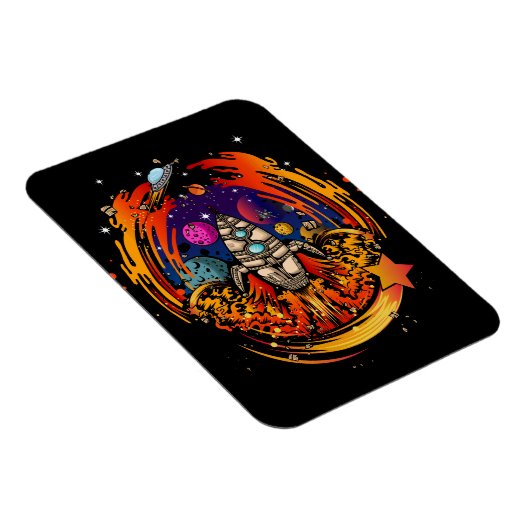 ontploffing van ruimteschip magneet (Rechterzijde)