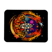 ontploffing van ruimteschip magneet (Horizontaal)