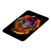 ontploffing van ruimteschip magneet (Linkerzijde)