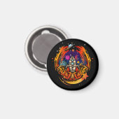 ontploffing van ruimteschip magneet (Voorkant / Achterkant)