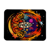 ontploffing van ruimteschip magneet (Horizontaal)