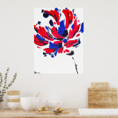 Ontplofte bloem poster (Keuken)