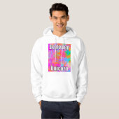 Ontplofte eenhoornhoodie hoodie (Voorkant volledig)