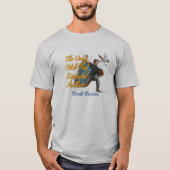 Ontplofte veren, grappig honkbal t-shirt (Voorkant)