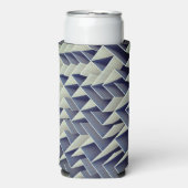 Ontrafel de illusie - Permutatie doolhof labyrint Seltzer Blikjeskoeler (Seltzer Voorkant)