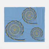 Ontrafel fleece deken (Voorkant (Horizontaal))