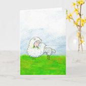 Ontrafelde Kaart. Moedig een vriend aan! Kaart (Gele Bloem)