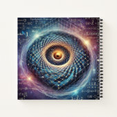 Ontrafelen van de structuur van ruimte en tijd notitieboek (Achterkant)