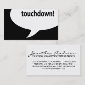 ontroeren! visitekaartje (Voorkant / Achterkant)