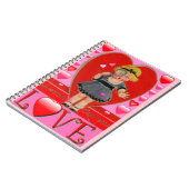 ONTROEREND ONTWERP NOTITIEBOEK - VALENTIJNSDAG CAD (Linkerzijde)