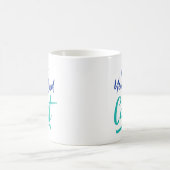 Ontruim je geest van kan niet koffiemok (Center)