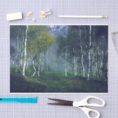 Ontschrooiing van vogelbosolie tissuepapier (Craft)