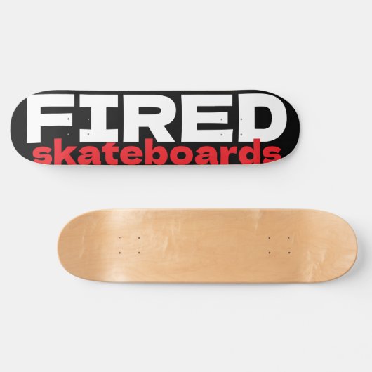 ontslagen persoonlijk skateboard (Horizontaal)