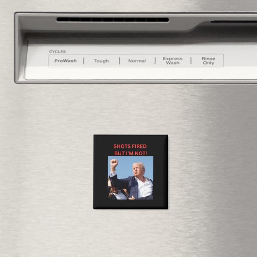 Ontslagen! President Trump Magneet (Insitu (Vaatwasser))